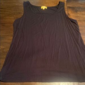 Women's maternity liz Lange Black Tank Top